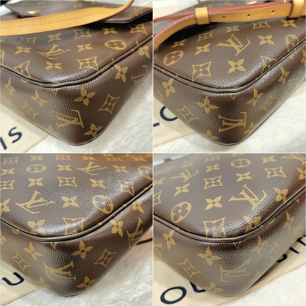 💕DISCONTINUED Very Rare Crossbody/Shoulder LOUIS VUITTON Mabillon Monogram - Picture 16 of 17